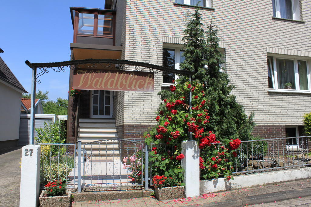 Hotel Ferienquartier Waldblick Lügde Exterior foto